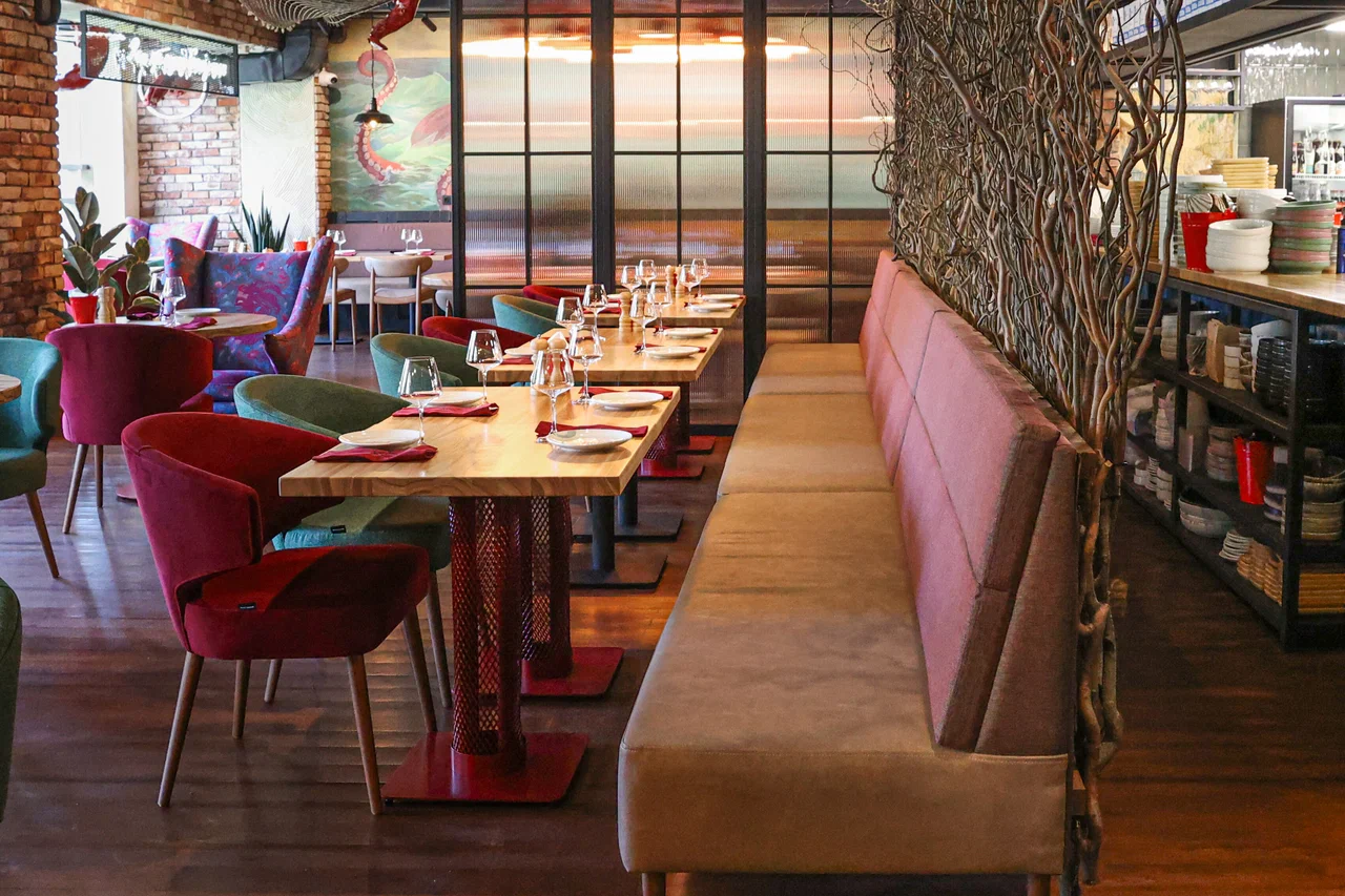 Открытая кухня